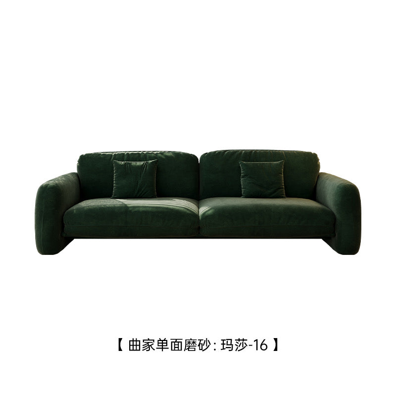 A minimalist floating sofa