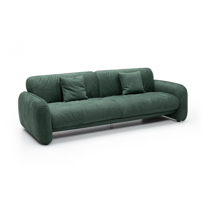 A minimalist floating sofa