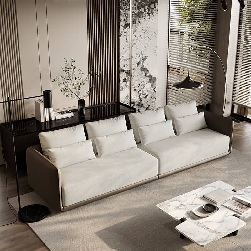 Elan Sofa, a highly cost-effective replica of a well-known brand