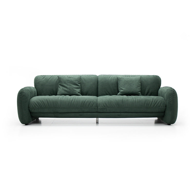 A minimalist floating sofa