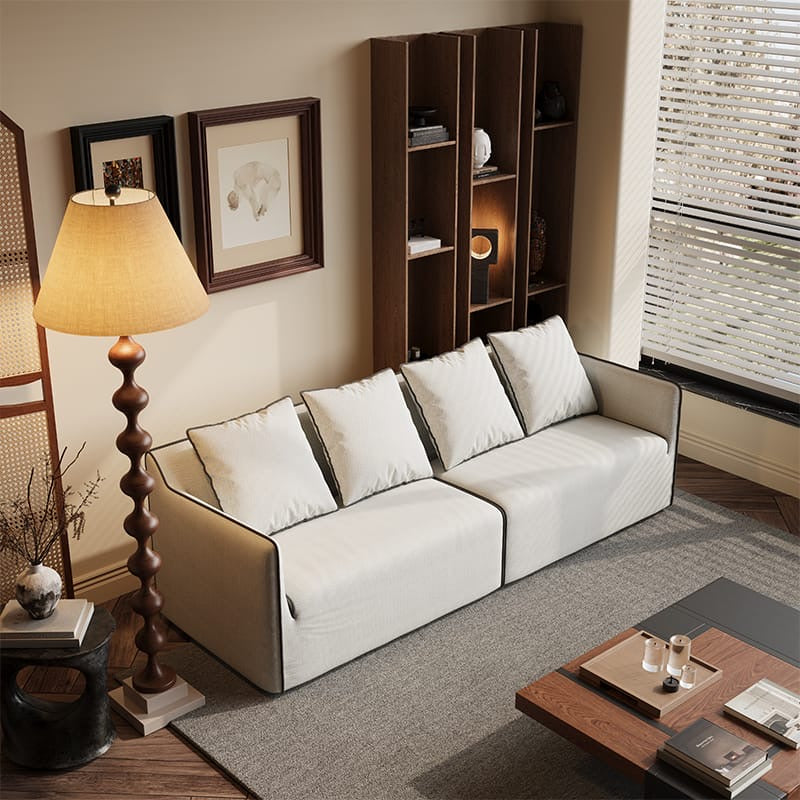 Ghost Sofa, a sofa that gives a quiet feeling