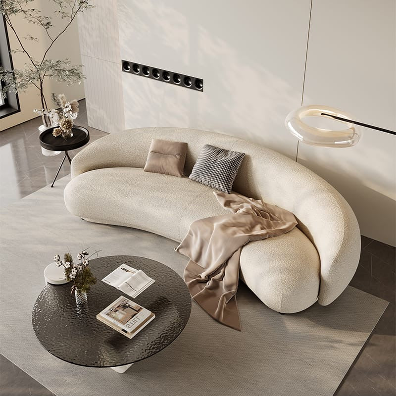 Julep Sofa, like a cashew