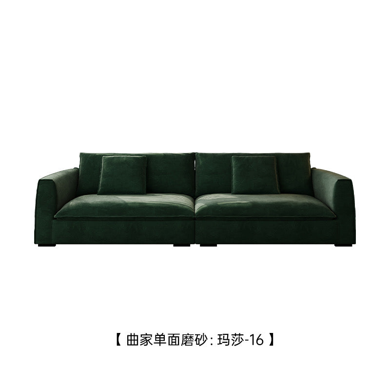 A minimalist straight sofa