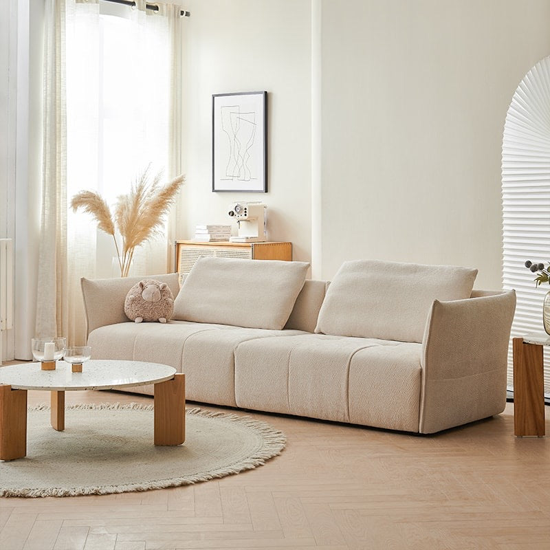 Chestnut Sofa, a cute cream style sofa suitable for small apartments