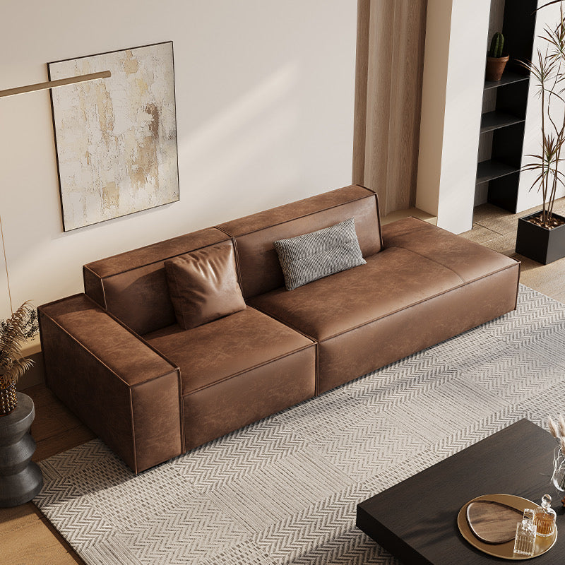 Square Sofa small version, a classic Italian minimalist style sofa