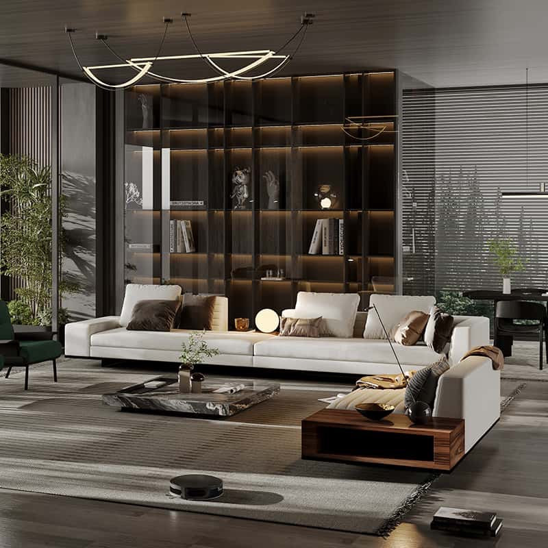 ROGER Sofa, appearance is grand, showcasing taste