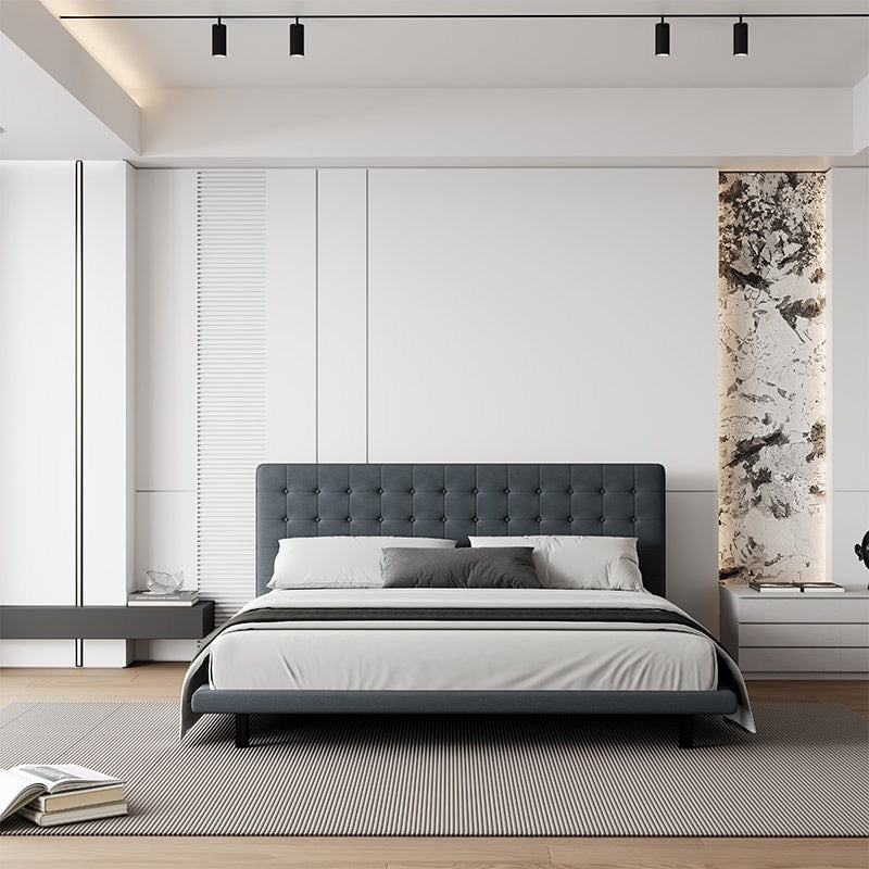A minimalist bed suitable for small apartment