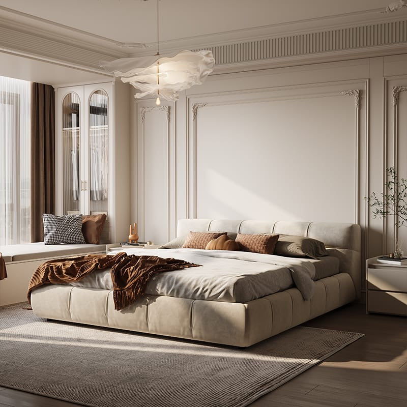 Tufty-bed, cream style perfect match