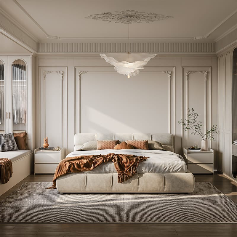 Tufty-bed, cream style perfect match
