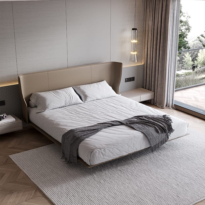 Alys Bed, a suspended bed with excellent texture