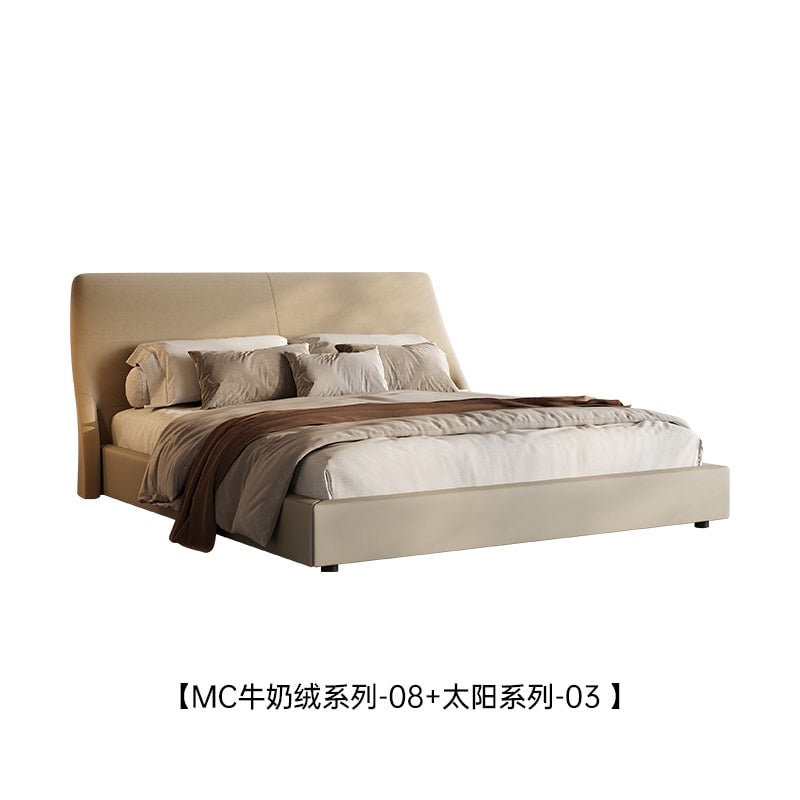 Kelly Bed, a skin friendly and minimalist soft bed