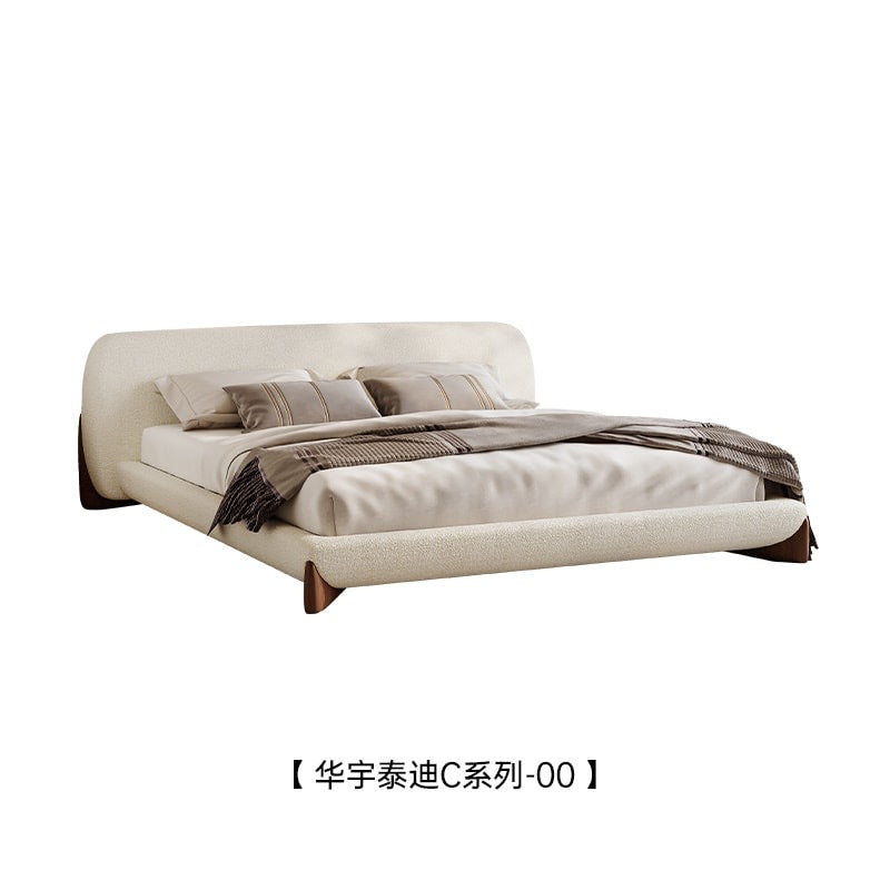 Prada Bed, a classic replica of a top brand, showcasing a light luxury style