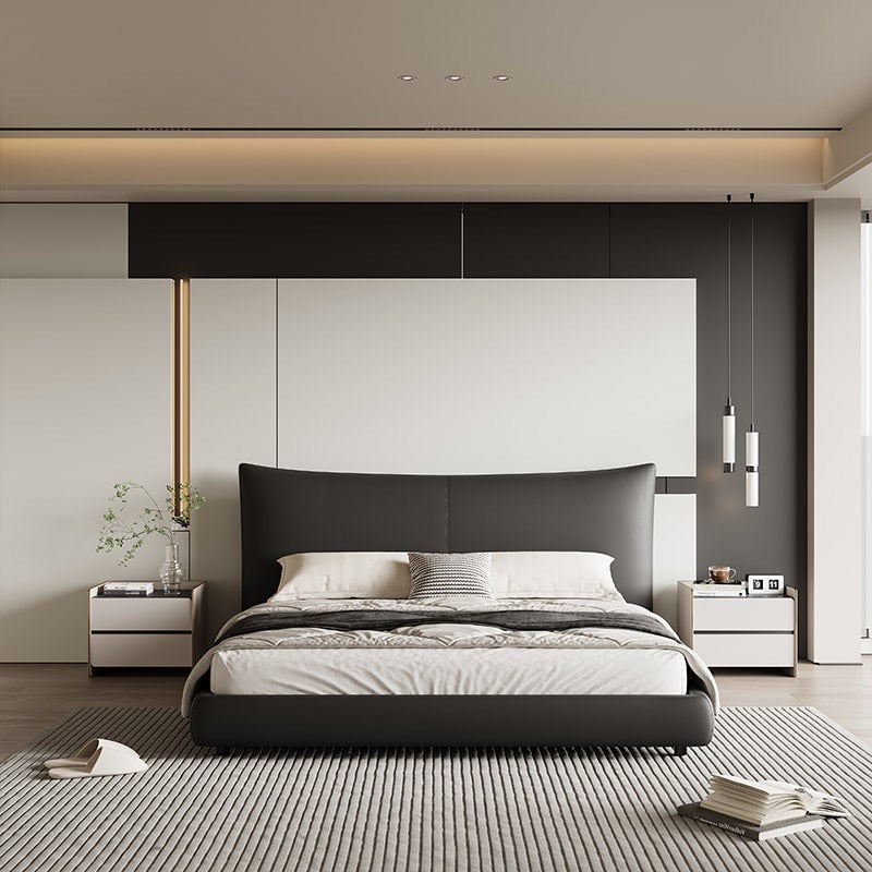 The Chanel bed better version, using full grain leather