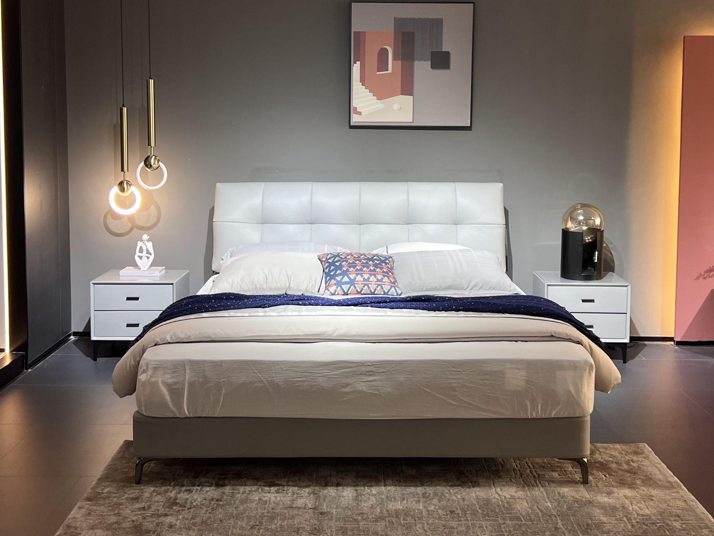 Wool roll cotton linen fabric soft bed