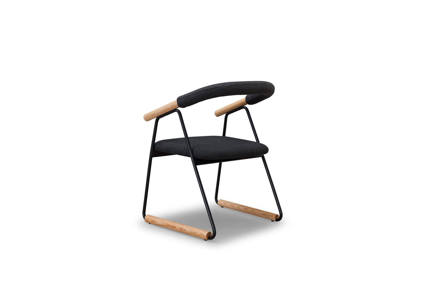 A minimalist dining chair