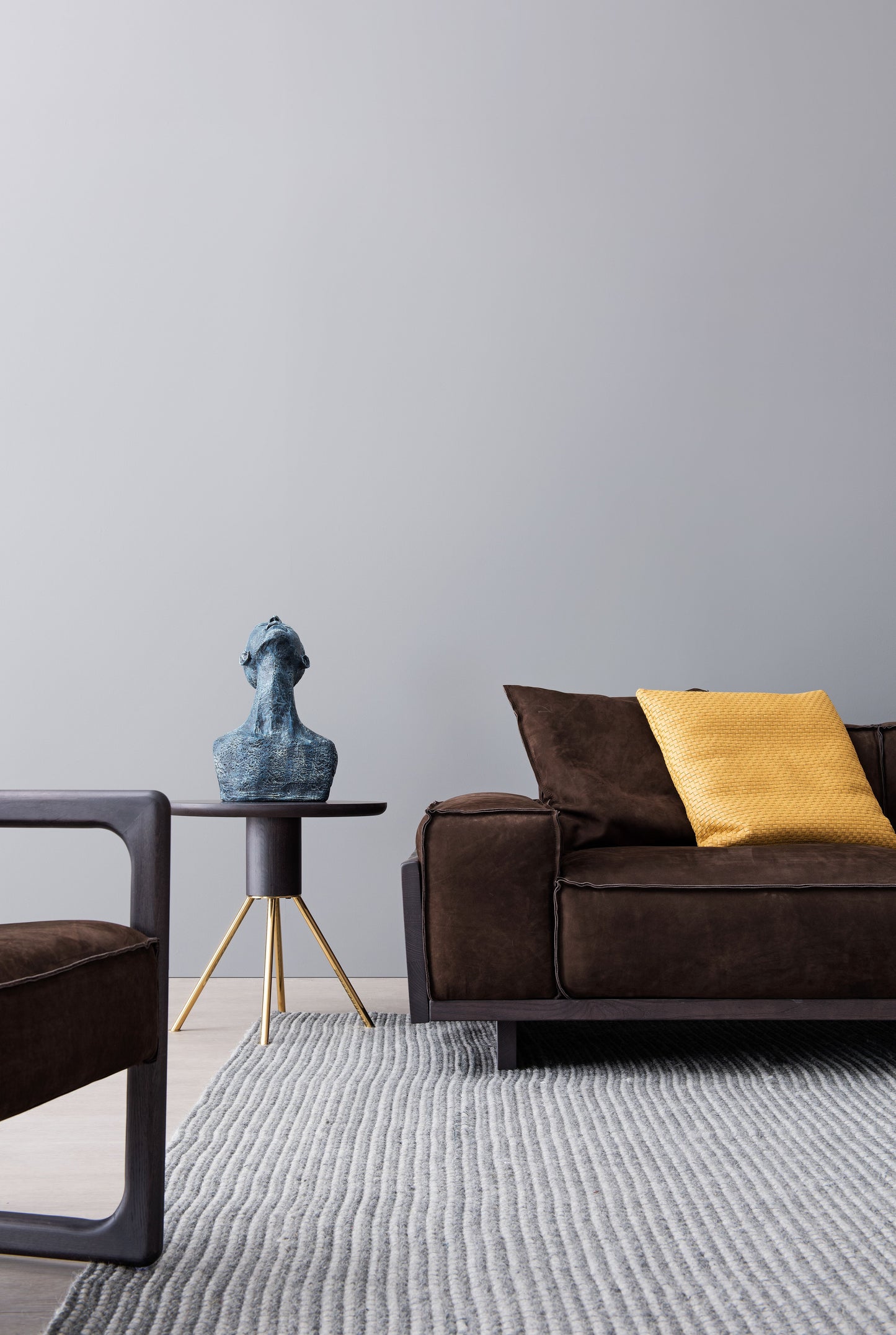 Light luxury style Nubuck Leather sofa