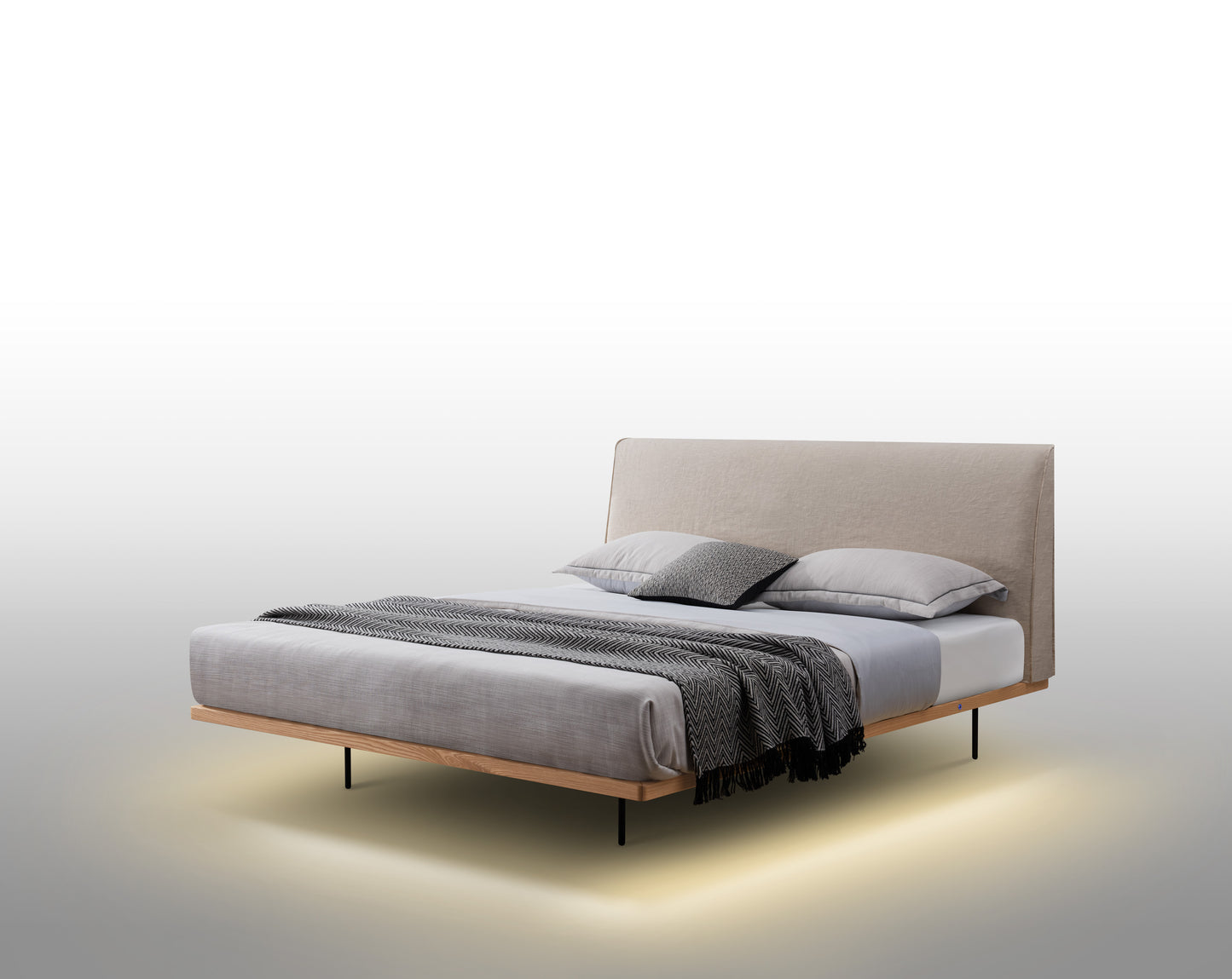 【Video】A minimalist suspended bed