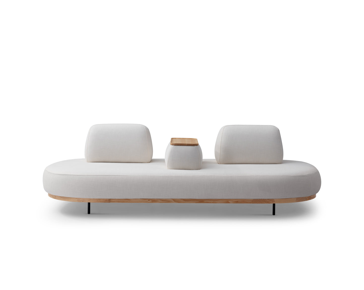 【Video 】Cream wind White Fat Solid Wood Sofa