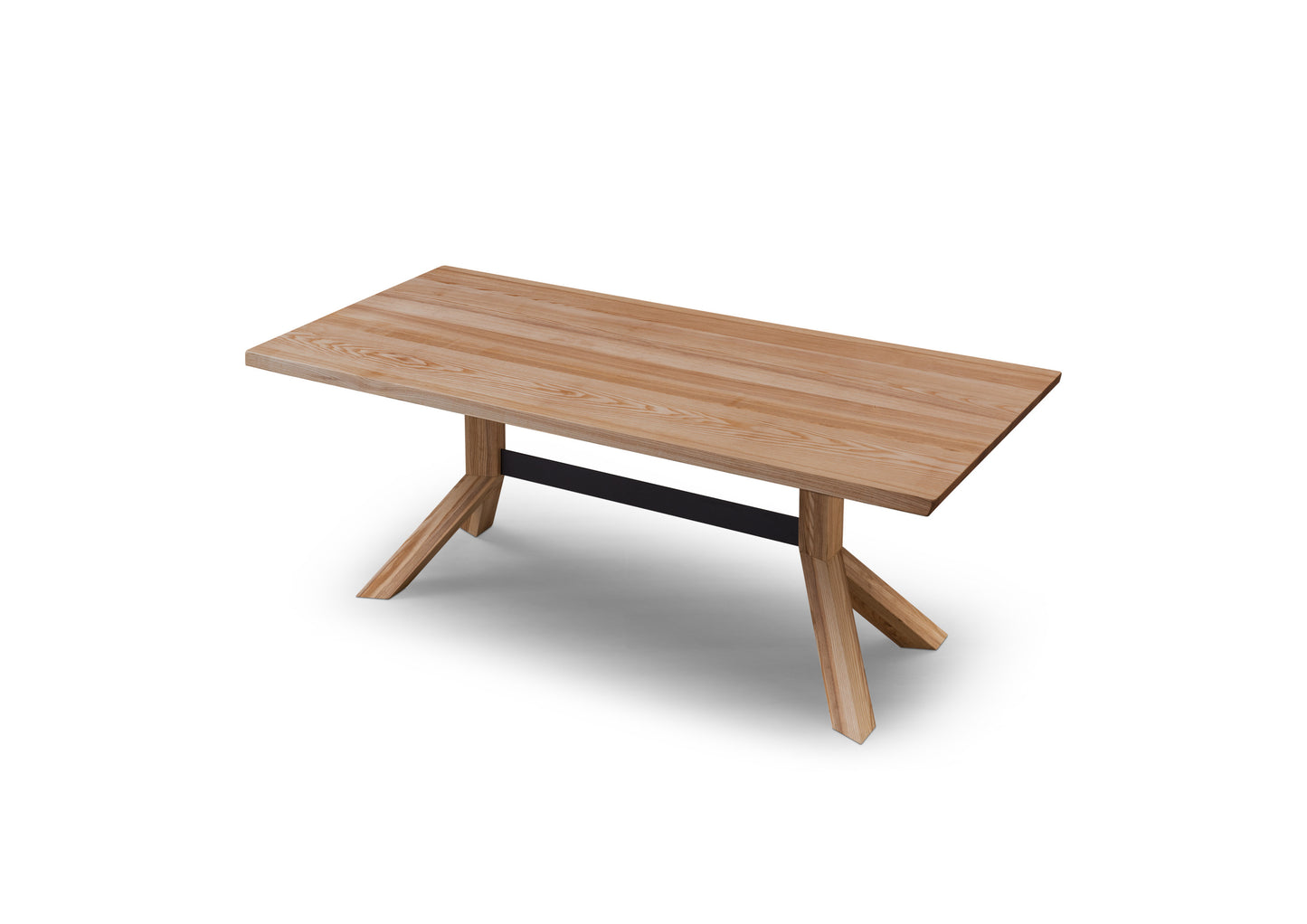 【Video】Solid wood dining table in natural wood color