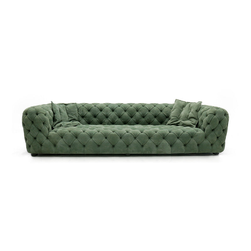 Chester Moon, a classic nubuck leather sofa
