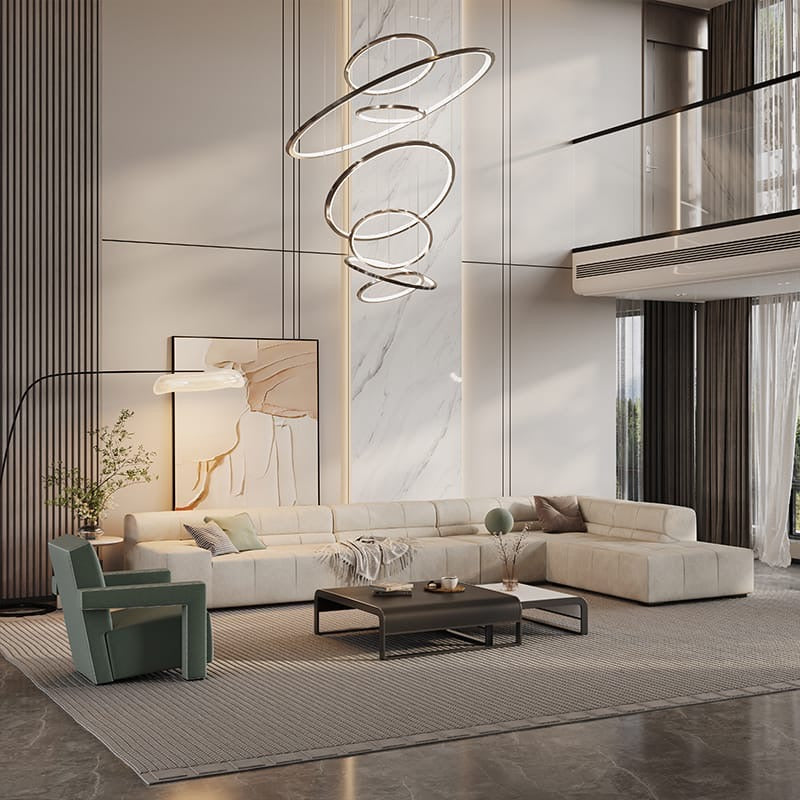 B&B Sofa, a classic cream style modular sofa