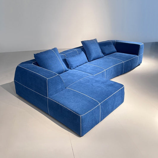 'Baseball  Sofa', a simple fabric sofa