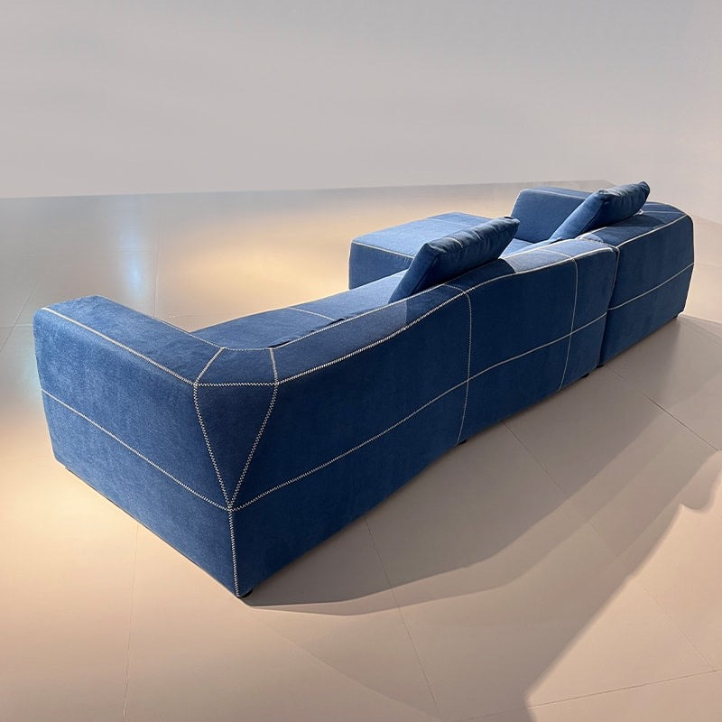 'Baseball  Sofa', a simple fabric sofa