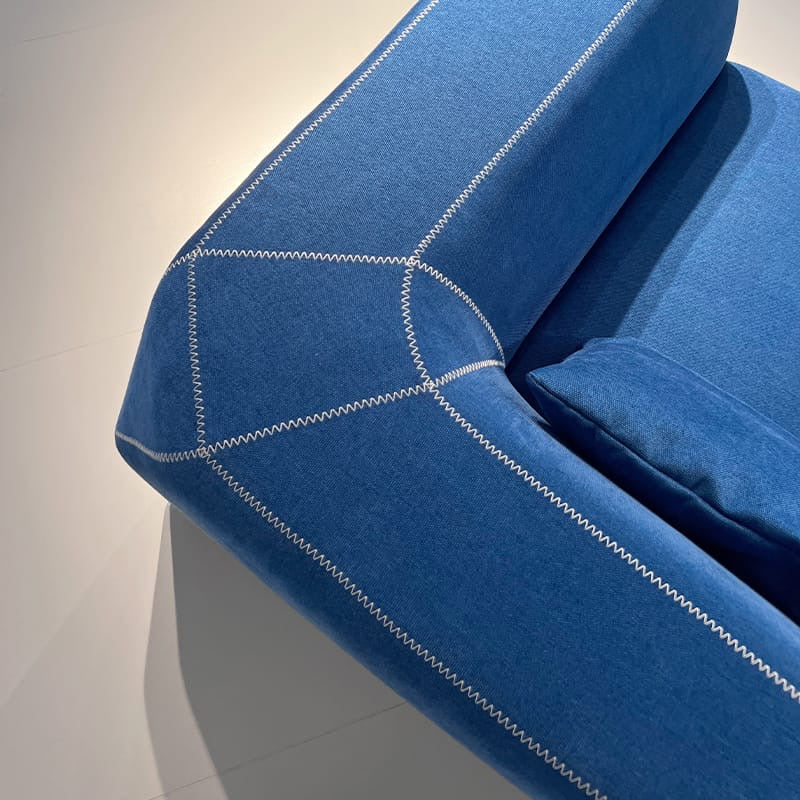 'Baseball  Sofa', a simple fabric sofa
