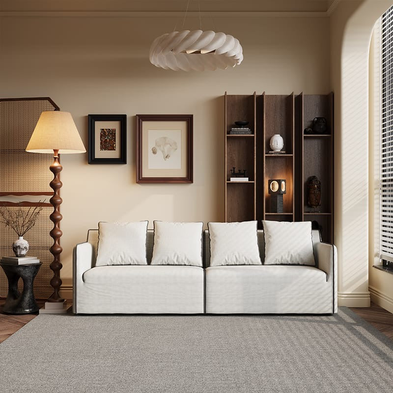 Ghost Sofa, a sofa that gives a quiet feeling