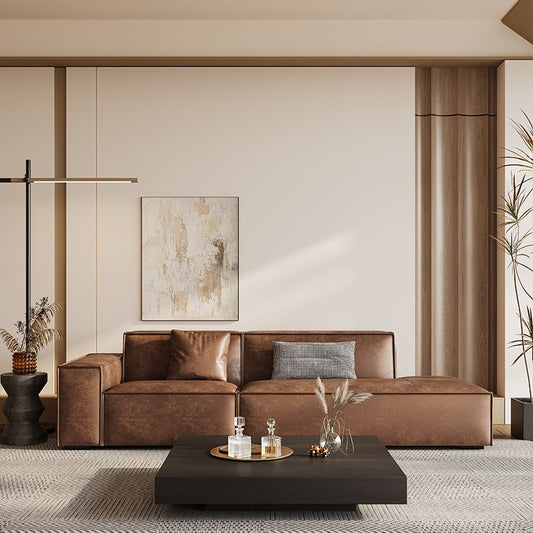 Square Sofa small version, a classic Italian minimalist style sofa