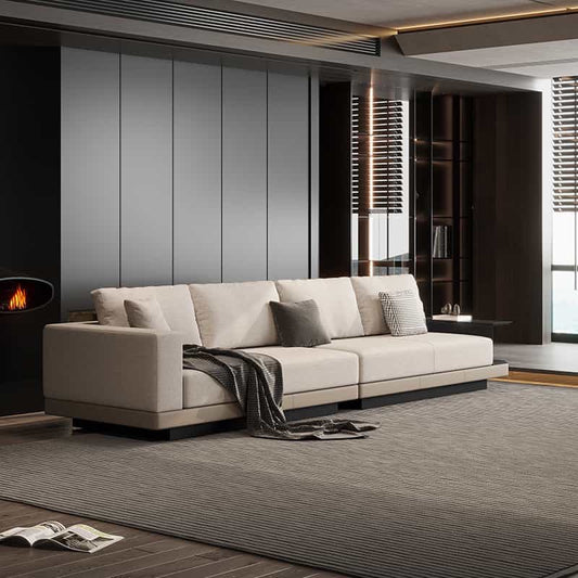 CONNERY Sofa, Italian minimalist brand reprint cloth version