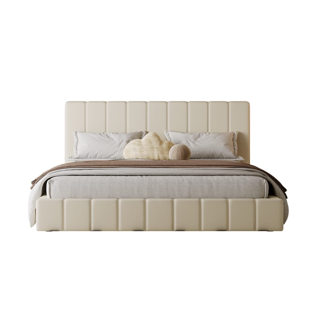 A classic Italian minimalist style bed