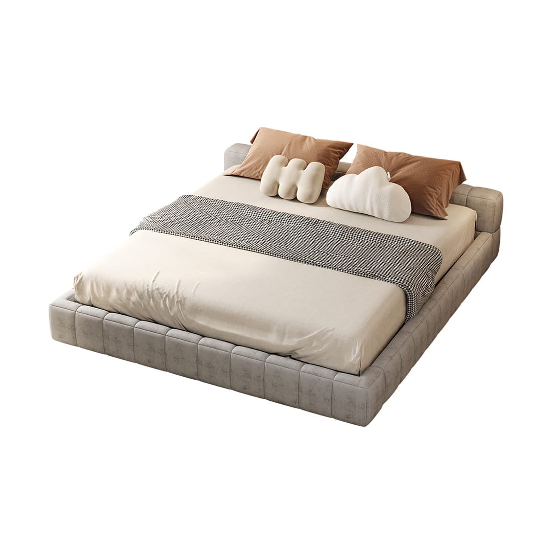 Bread Bed wider version, using suede fabric