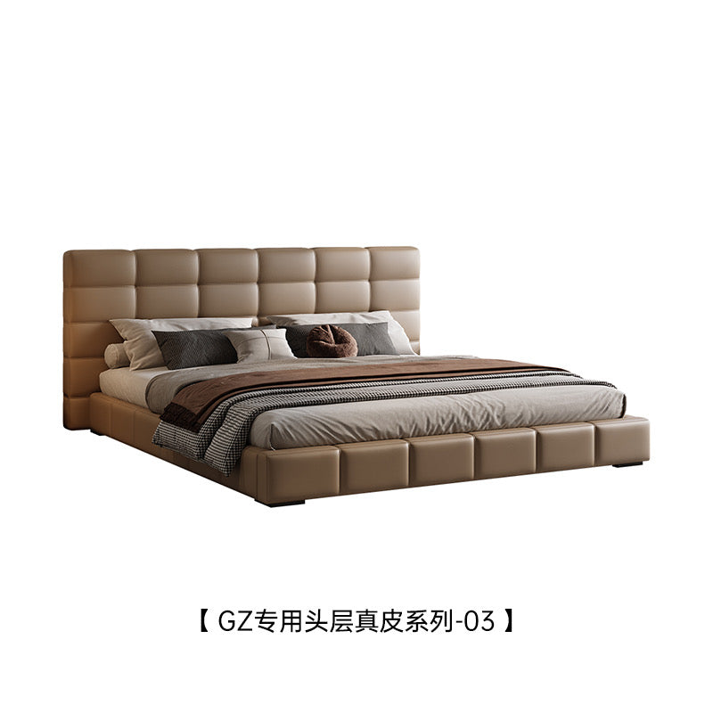 Lawrence Bed, a replica version of a luxury brand soft bed that showcases temperament