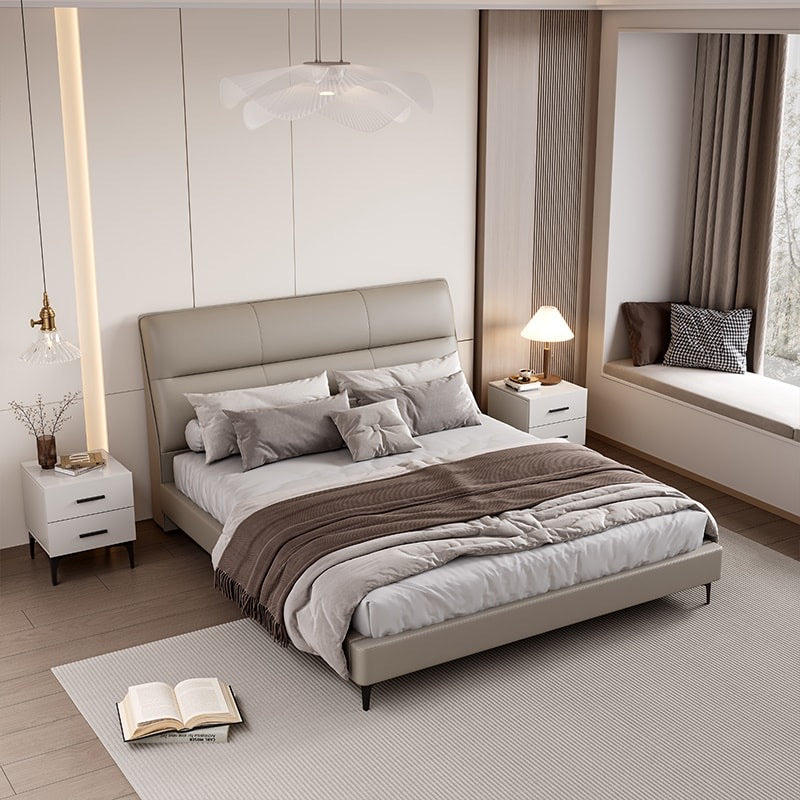 A leather bed with high cost-effectiveness