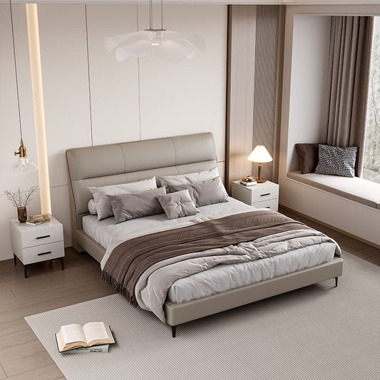 A leather bed with high cost-effectiveness