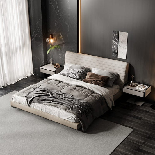 Roger bed, a light luxury bed that showcases temperament