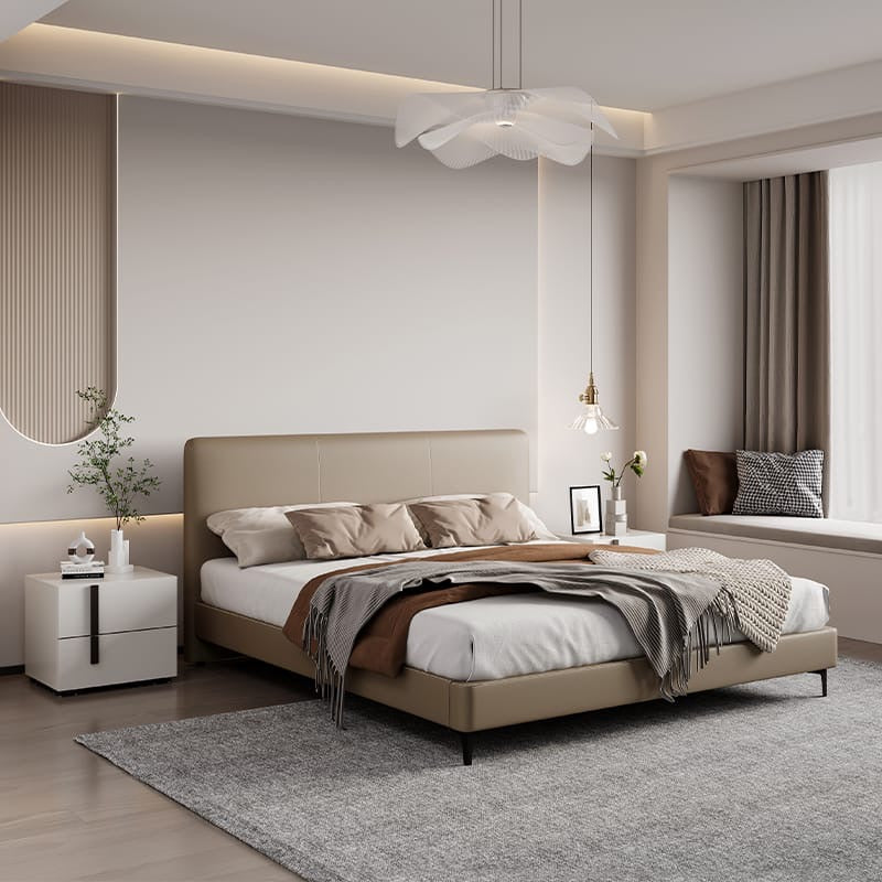 A leather bed with high cost-effectiveness