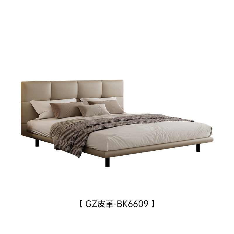 Chocolate Block Bed, the backrest is elastic and comfortable