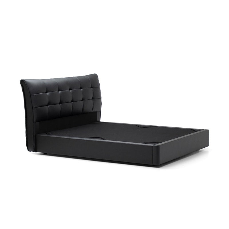 A high-quality and cost-effective leather soft bed
