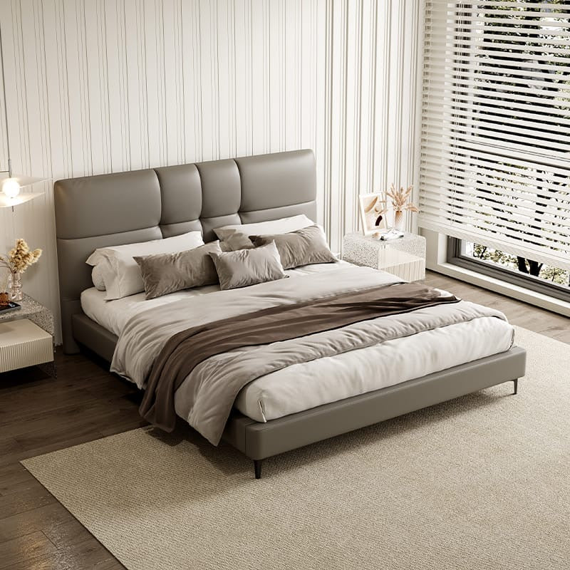 A leather bed with high cost-effectiveness