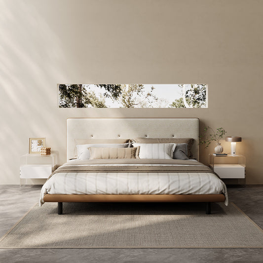 A minimalist soft bed