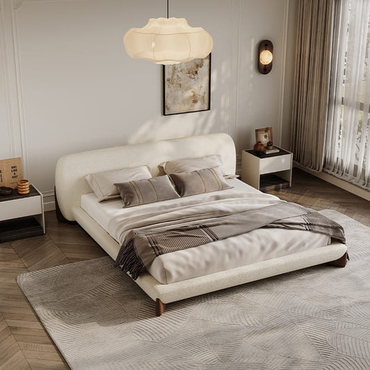 Prada Bed, a classic replica of a top brand, showcasing a light luxury style