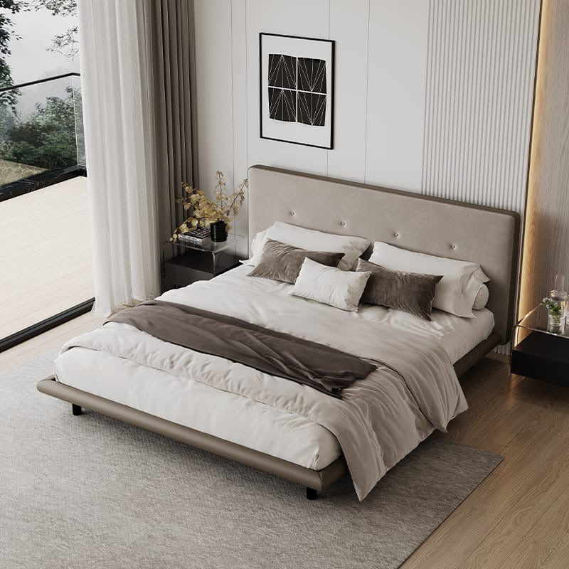 A cookie bed with milk velvet