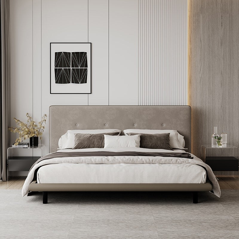 A cookie bed with milk velvet