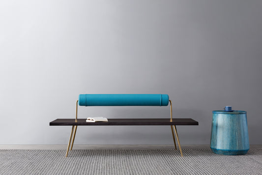 A light luxury style bench