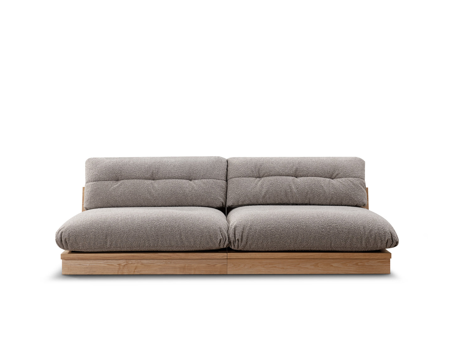 【Video 】Japandi style straight fabric sofa