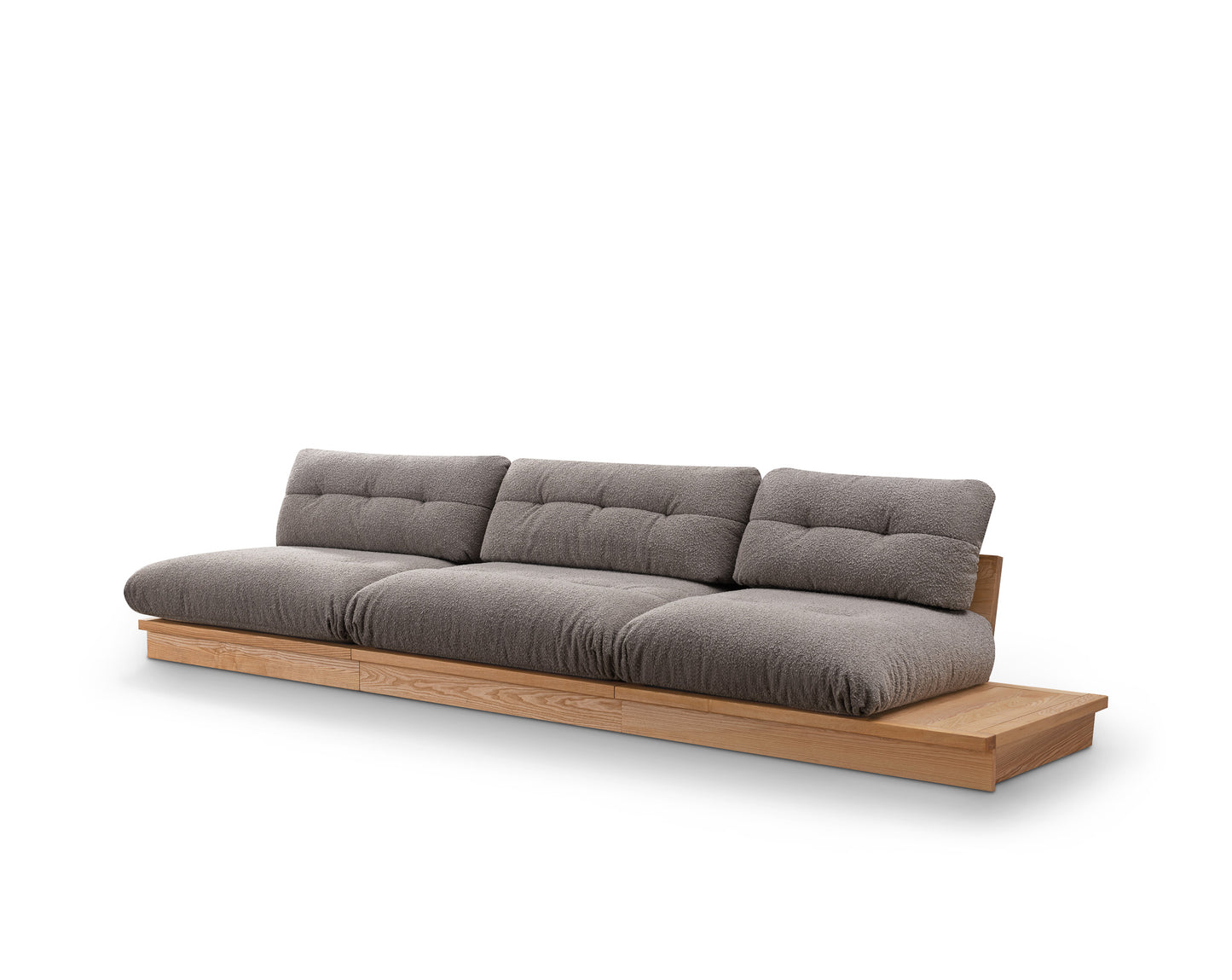 【Video 】Japandi style straight fabric sofa