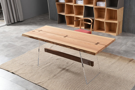Suspended desk and dining table